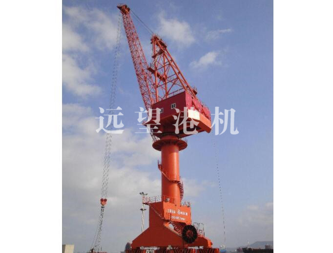 单臂架齿条变幅门座起重机